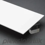 2 mm Beyaz Çekme Pleksi Akrilik Levha