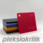 4 mm Pembe Dökme Pleksi Akrilik Levha